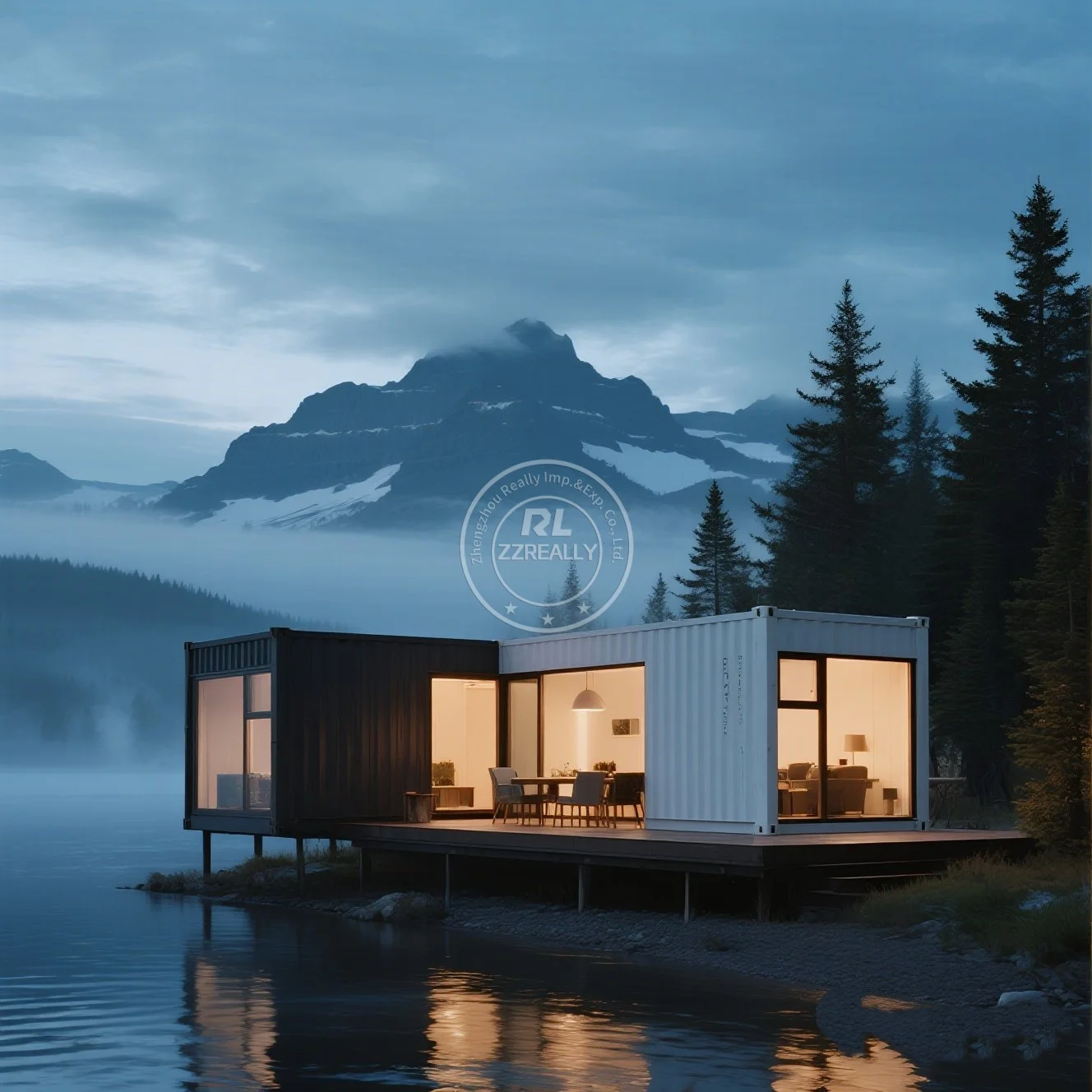 

2025 Prefab Quick Assembly Sunny House Prefabricated Assembly Container two-story House Sun Glassy Easy Handy Room