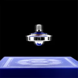 The new children's magnetic gyro levitating magic gyroscope UFO floating classic science teaching aids educational toys