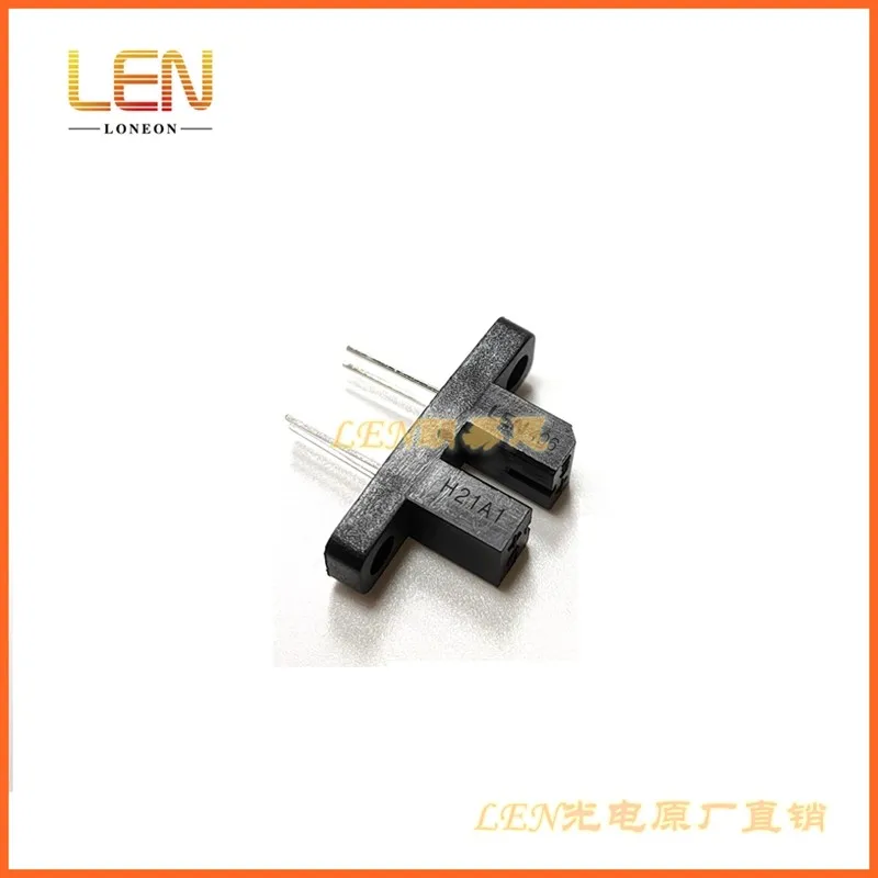 10PCS LEN H21A1 photoelectric switch groove photoelectric sensor through-beam transmission optocoupler 3mm