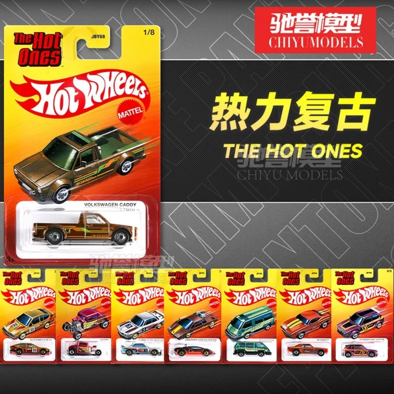 Nuevo Hot Wheels The Hot Ones Mix 2 Volkswagen Alfa Romeo Ford BMW Lamborghini Toyota Camaro Honda 1:64 Coche de Aleación Fundida a Presión, Juguete de Regalo