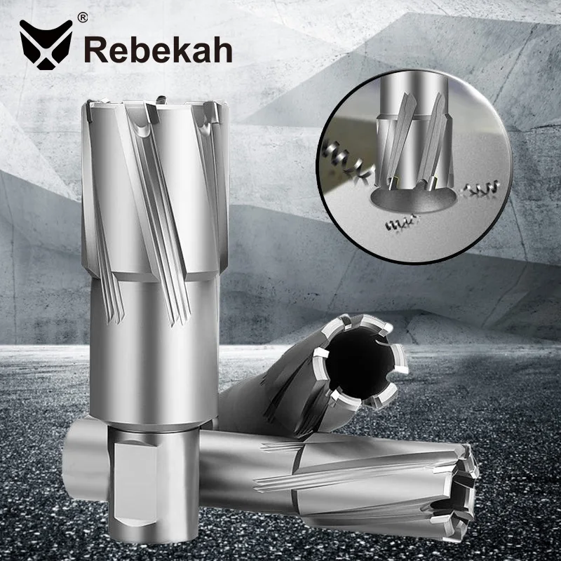 Hollow Core Drill Bit Annular Cutter for Magnetic Drill, Stainless Steel Metal Alloy Thick Plate Hole Saw