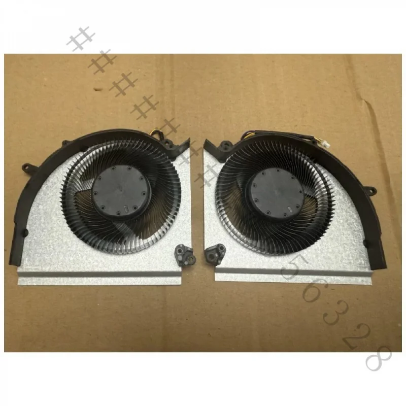 CA+New N552 N553 Left Right CPU & GPU Blower Fan For MSI Vector 17 HX MS-17S3 MS-17SL Notebook Twin Cooling Fan Assembly Spare P