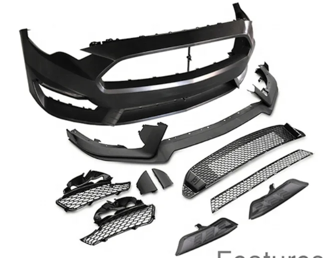 MP CONCEPTS Recruitment Agent PP Bumper  GT350 STYLE FRONT BUMPER KIT BODY KIT for MUSTANG 2018-2023 GT ECOBOOST