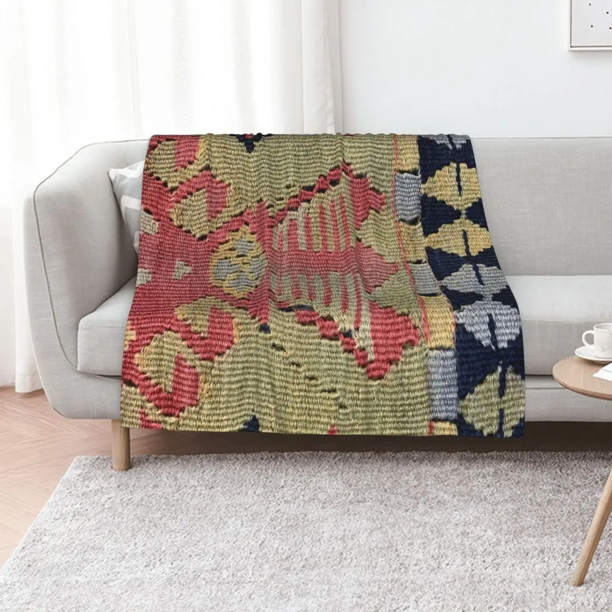 

Decorative Kilim, Navaho Weave, Woven Textile Throw Blanket cosplay anime Bed covers for sofa Luxury Designer Blankets