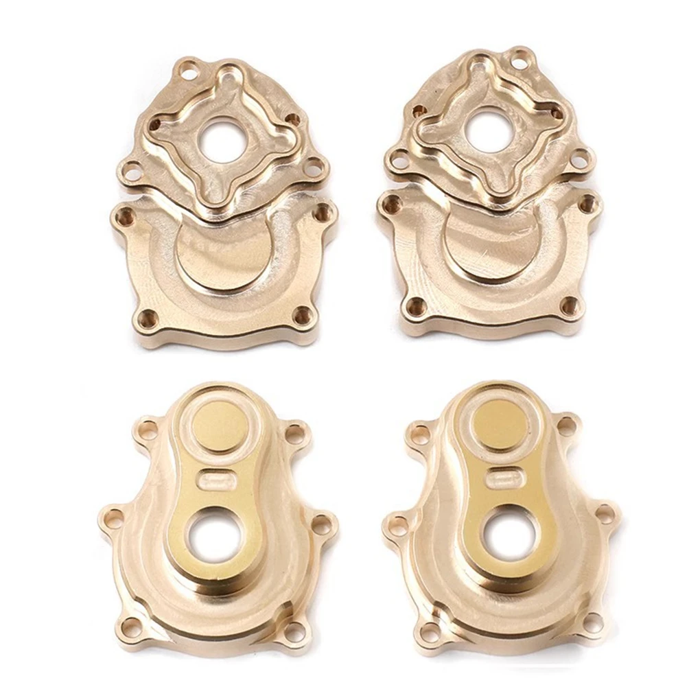 Brass Counterweight Steering Knuckle C-Hub front rear Axle Assembly kit Steering Hub Carrier for Crossrc EMO X 1/10 RC Car Part