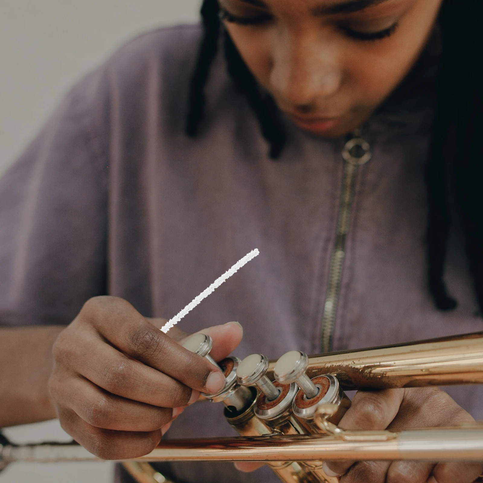 

50 pcs Saxophone Cleaning Brush Flute Clarinet Flexible Maintenance Tool Portable Lightweight Efficient Key Pipe Cleaner For