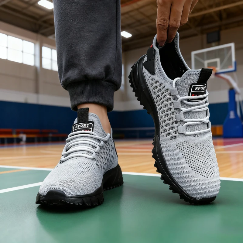 Männer Turnschuhe Mesh Leichte Atmungsaktive Oberen Outdoor Walking Tennis Schuhe Mode Laufschuhe Luxus Männlichen Tenis Masculino