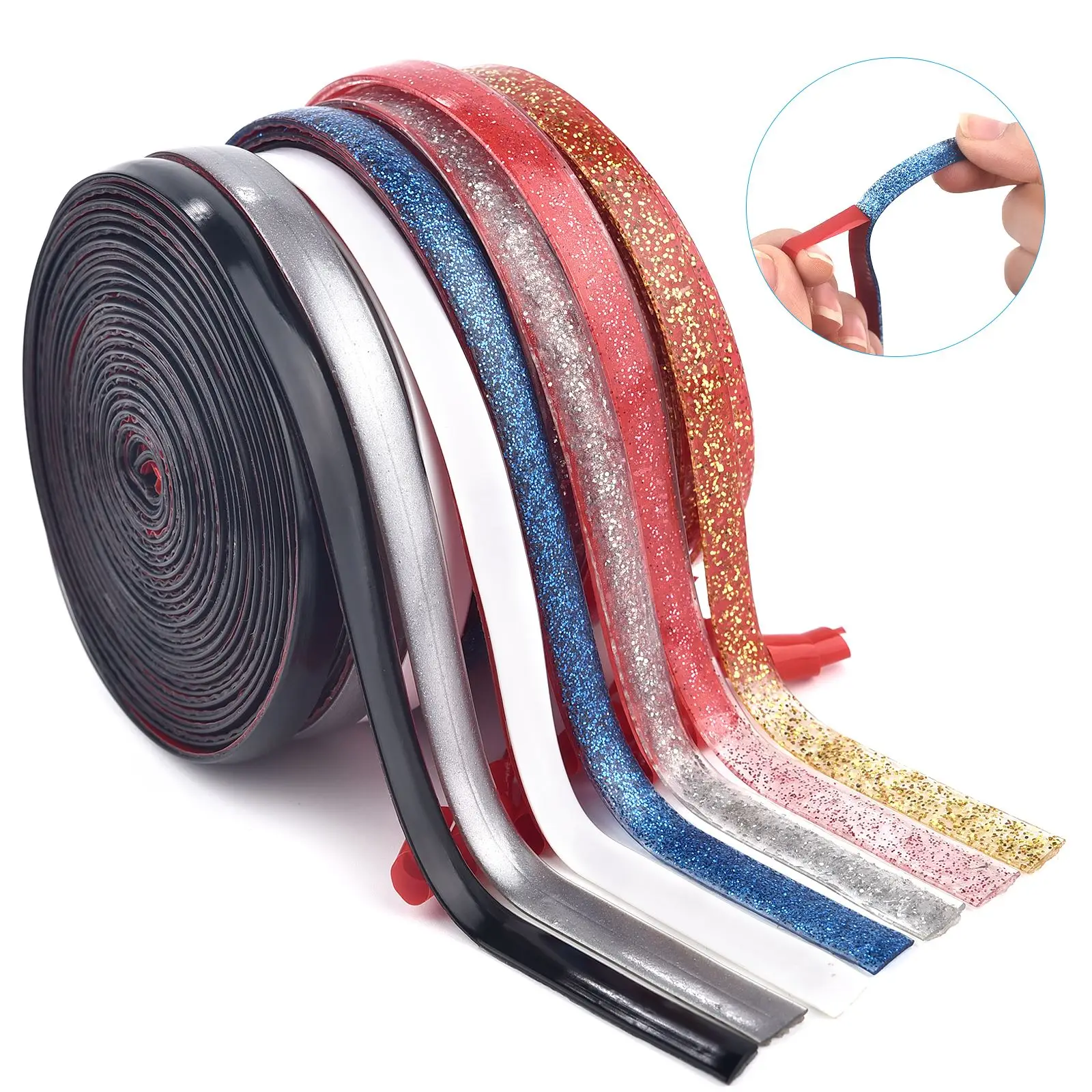 3M Ceramic Tile Gap Tape Kitchen Bathroom Waterproof Beautiful Seam Self-Adhesive Sticker Wall Floor Gap Line Decorative Strip