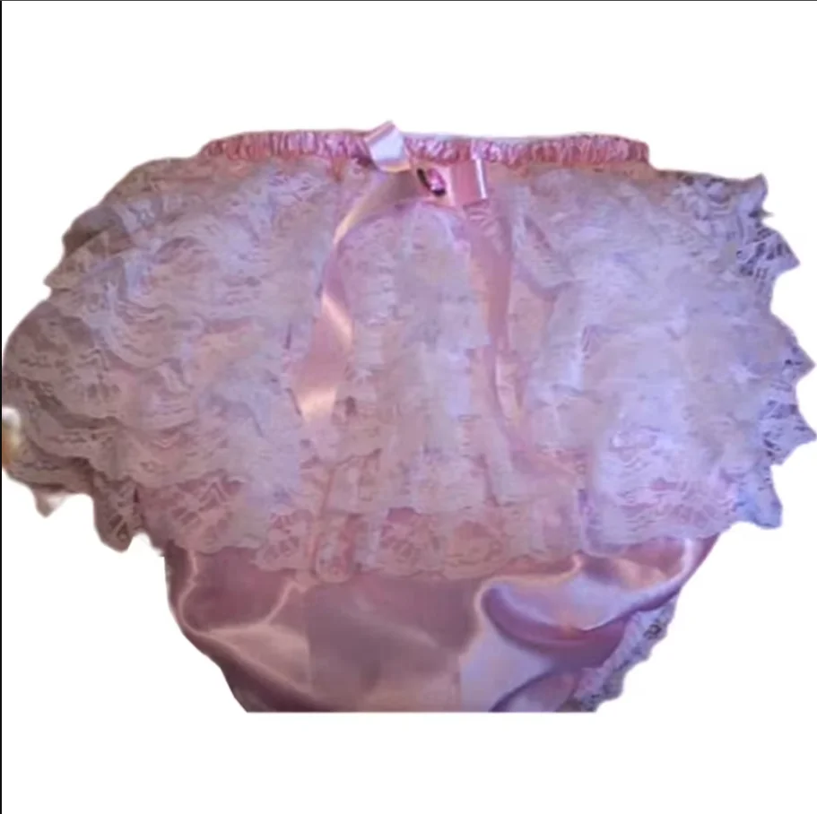

Fashion French Adult Giant Baby Sexy Pink Mesh Lace Half Through Lining Girl Princess Dress Lining Custom Multi Color