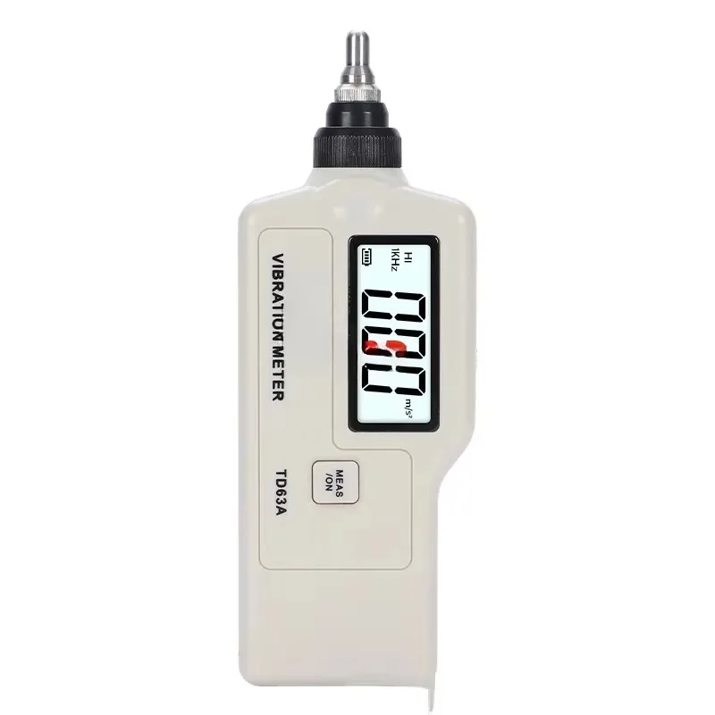 Td63A Digital Vibration Frequency Meter Portable Vibration Tester Mechanical Equipment Vibration Measuring Detector