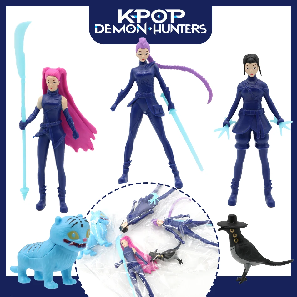 Pulseras KPop Demon Hunters, pulsara con cuentas a moda para niñas, figura de dibujos animados, accessori de joía, juguet