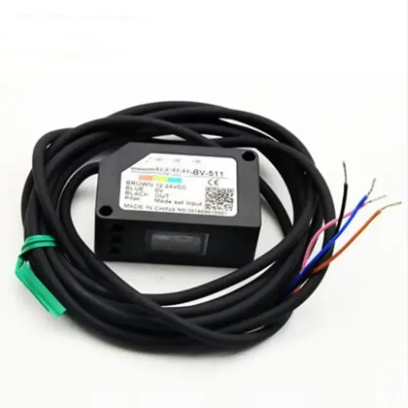 BV-511 Color Sensor Photoelectric Switch RGB Recognition Correction Spot Beam Industrial Automation Sorting Machine