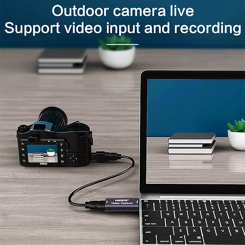 Karta przechwytująca wideo 4K USB 3.0 1080P HDMI Game Grabber Box do PS4 DVD Camera PC Recording Placa De Video Live Streaming