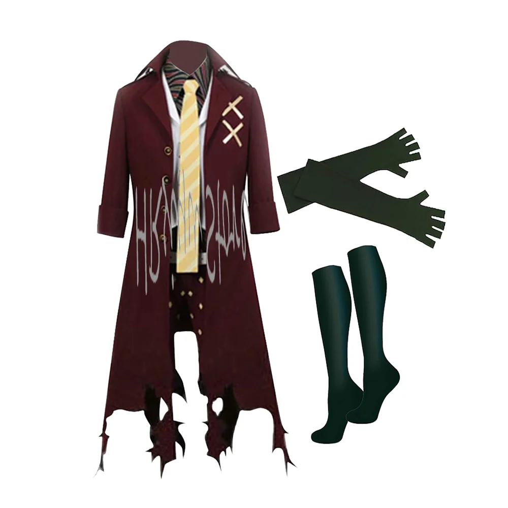 

（customized）Anime Cosplay Amaimon Costume Mens Outfit Uniform Full Set Halloween Party Costume