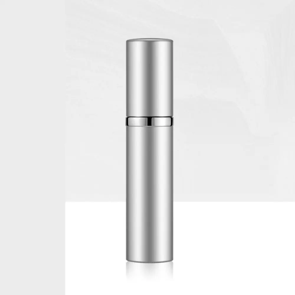 5ml Reise-Aluminiumflasche, Tragbare Nachfüllbare Sprühflasche für Alkohol, Flüssigkeiten und Parfüm-Zerstäuber