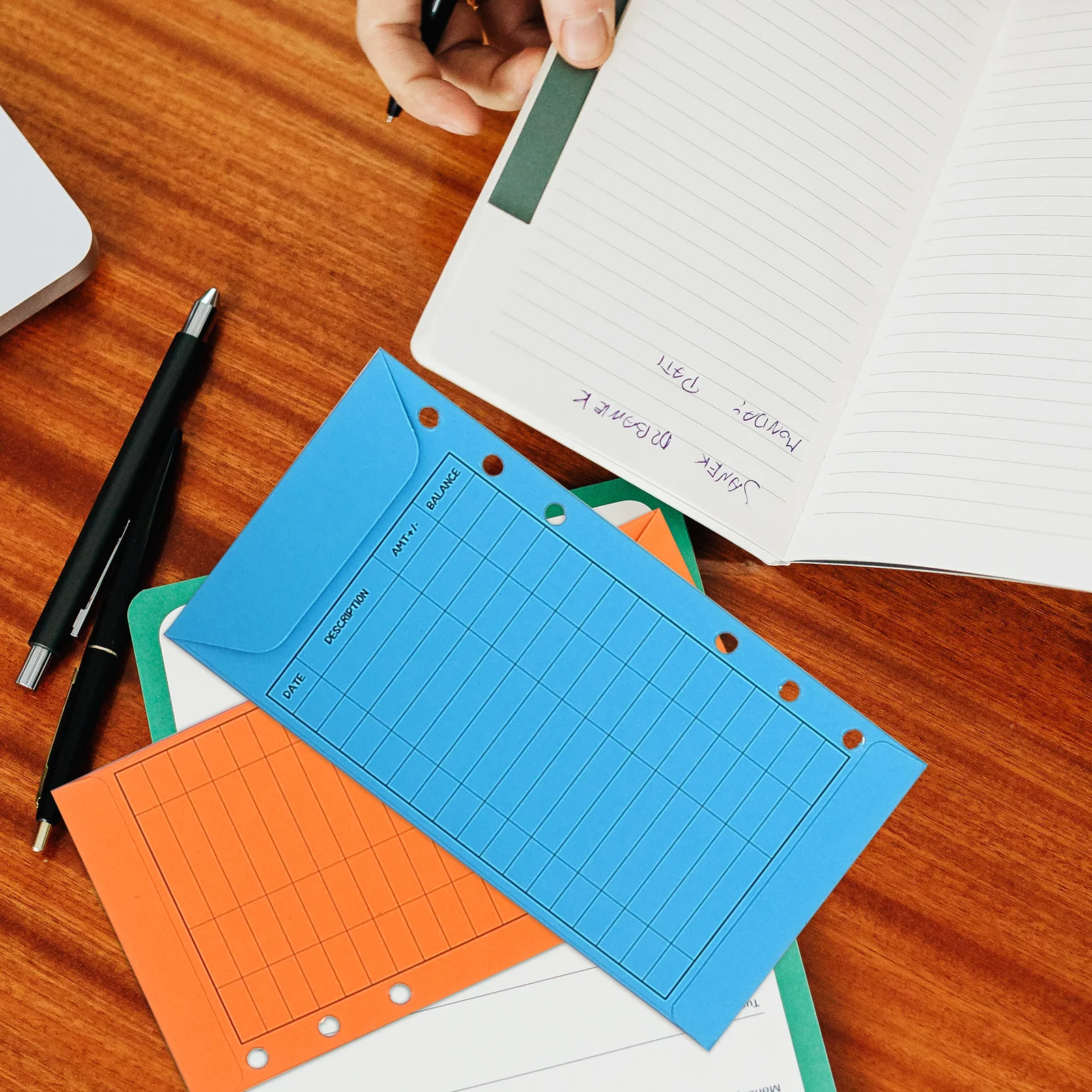 

12 шт. конверты для наличных денег, плотная бумага для переплета расходов финансовых независимости, аксессуары, держатель для денег для наличных