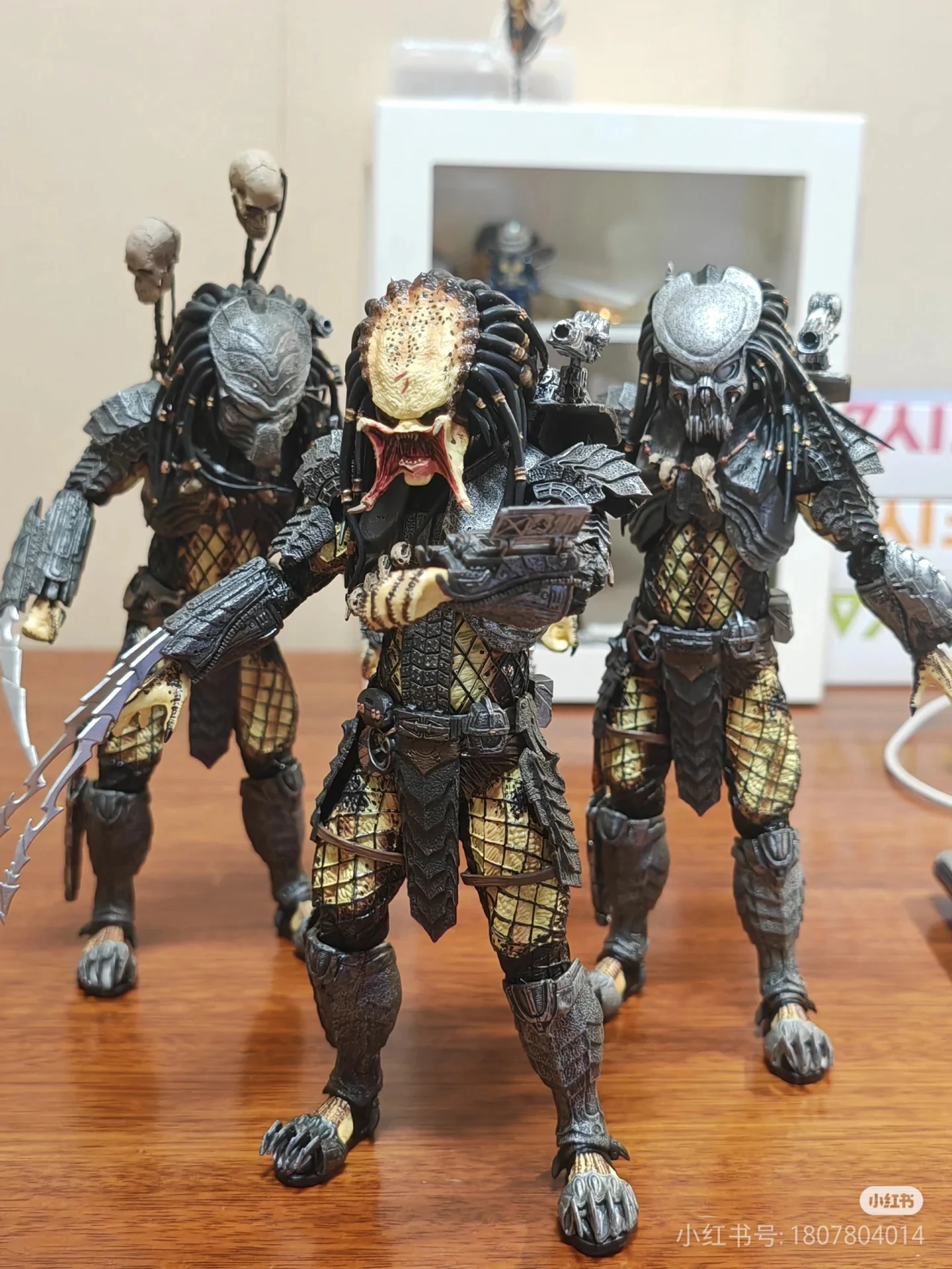 Neca Avp Alien Vs. Predator Action Figure Celticpredator Scar Anime Figure Scar Predator Figure Gk Statue Aliens Toy Gifts