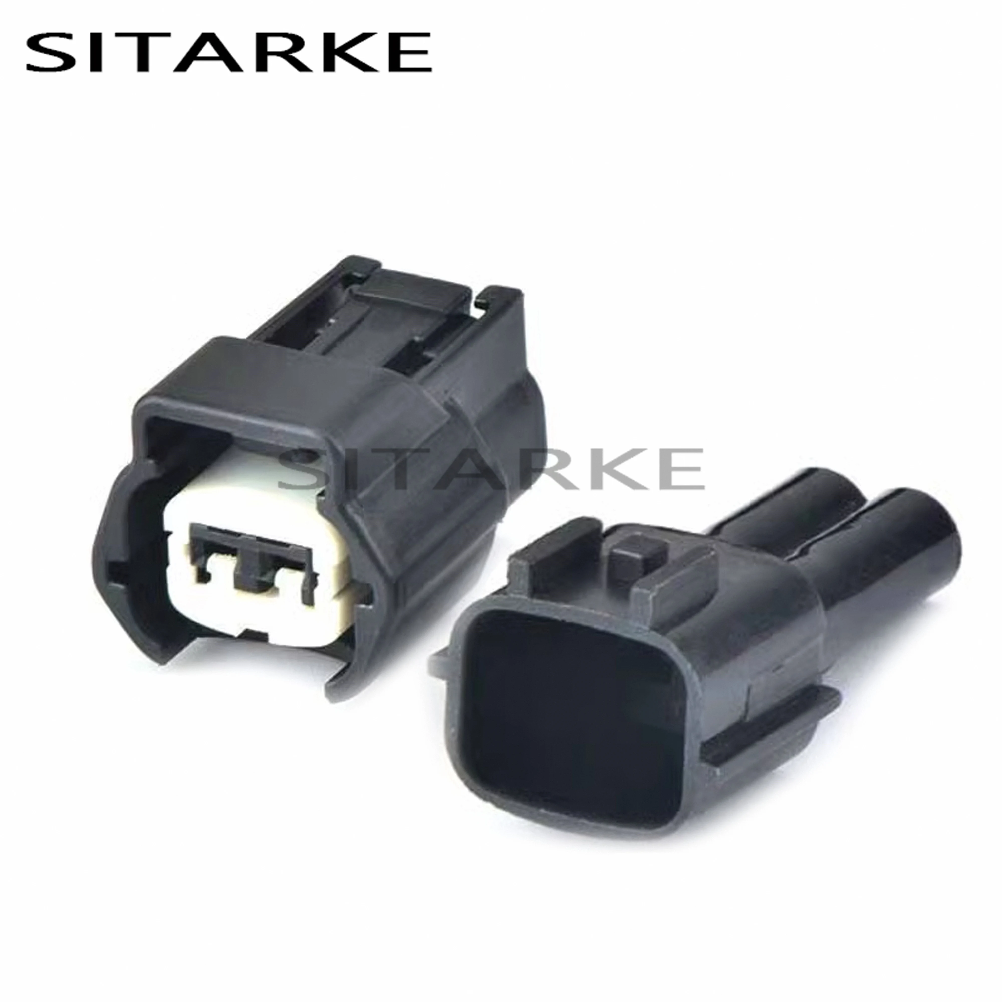 5 Sets 2 Pin Black Sumitomo Automotive Waterproof Wire Connector Car Fuel Injector Electrical Plug 6189-0773