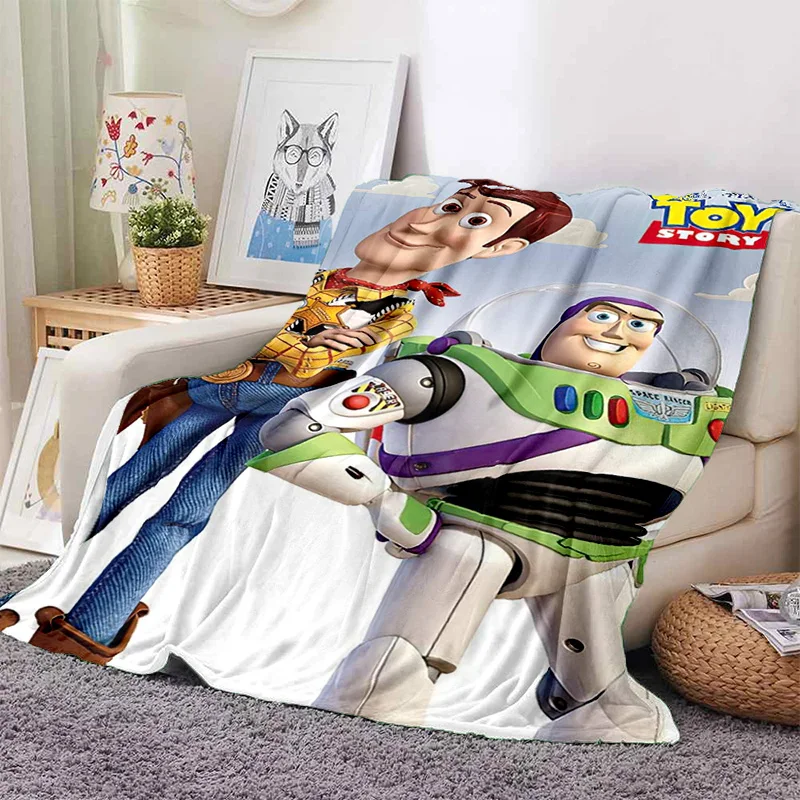 3D Toy Story Disney Cartoon Soft coperte, Keep Warm Throw coperta coperta comoda per letti da Picnic divano Home Bedroom Kid Gift