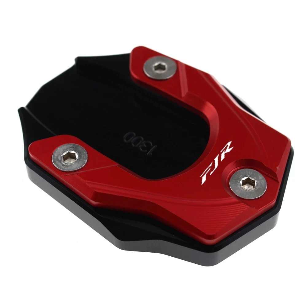 

Motorcycle CNC Foot Side Stand Enlarger Support Plate Kickstand Extension Pad For YAMAHA FJR1300 FJR 1300 2001-2017 2018 2019