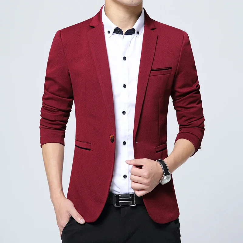 Autumn and Winter Explosions Single West Five-color Large Size Suit Black