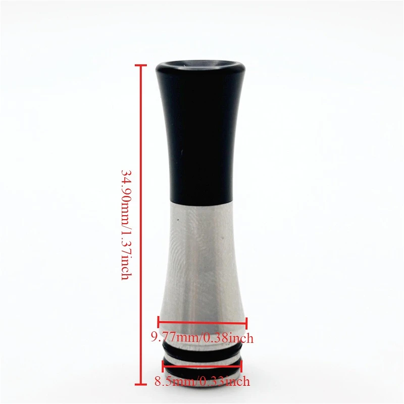 Boquilla de Acero Inoxidable y Plástico 510 Drip Tip Phoenix Fire Bird (1 Unidad)