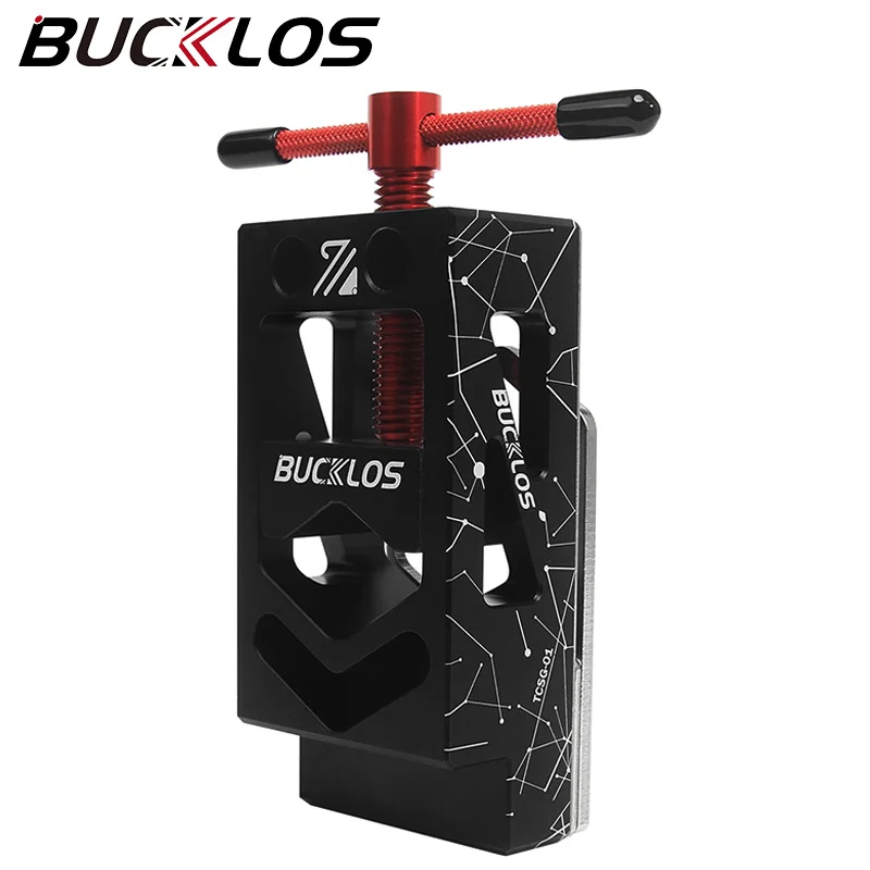 BUCKLOS Bicycle Cutting Saw Guide Bike Fork Steerer Cutter 15-37mm Cycling Seatpost Handlebar Repair Tool Bicycle Accessories