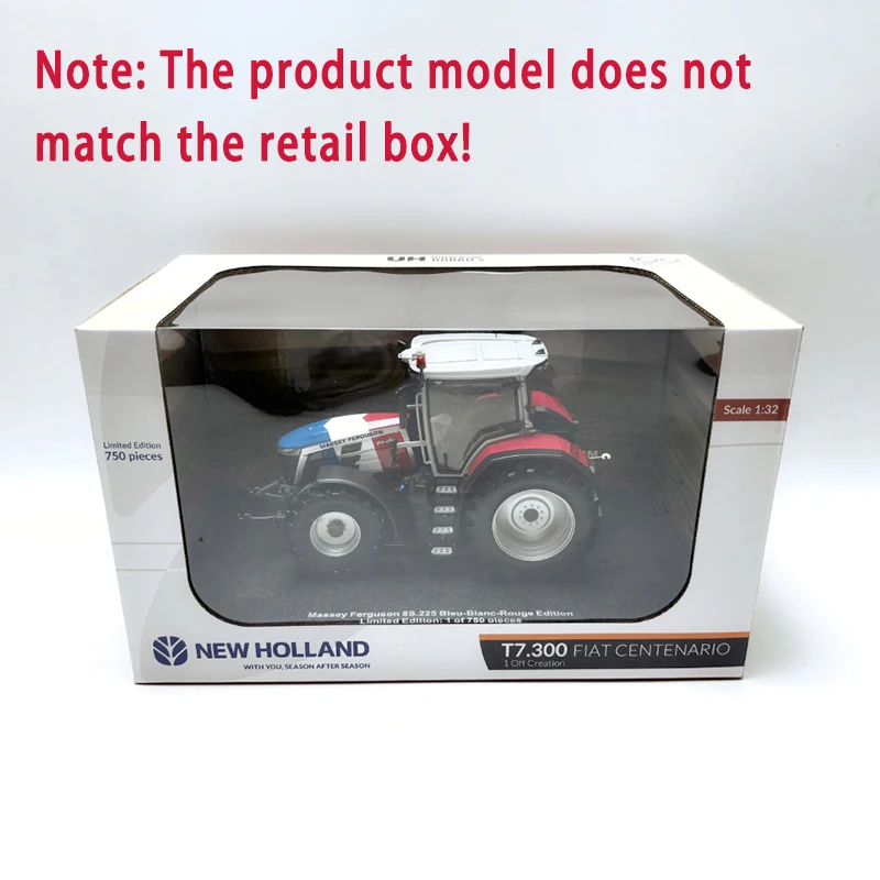 UH Diecast 1:32 Bilancia 8S.225 Trattore In Lega Macchine Agricole Modello Collezione di Veicoli Souvenir Statico Regalo Display Oranment