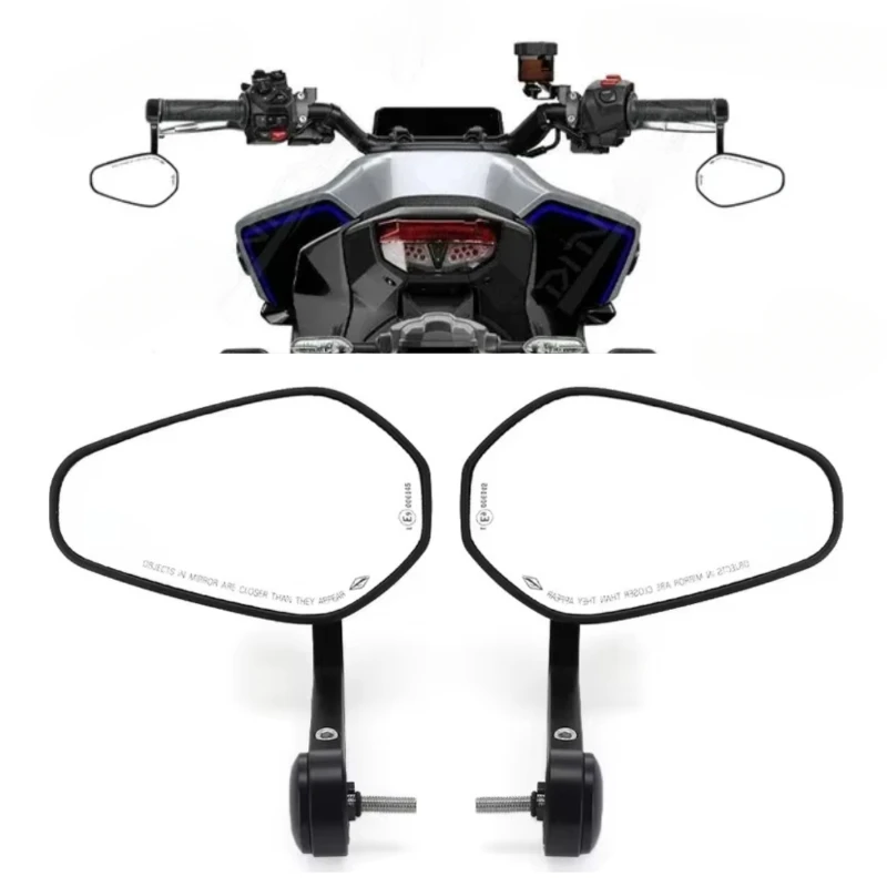 E9 Certification Bar-End Mirror for YAMAHA MT09 2021-2026 Handlebar End Side Mirror MT-09 SP Aluminum CNC Motorcycle Accessories