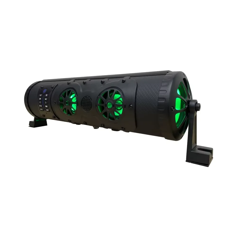 18 Inch RGB UTV Sound Bar Waterproof Bluetooth Multicolor Lights 500W Soundbar for UTV ATV Golf Cart