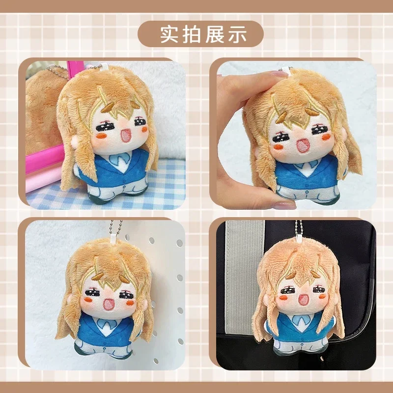 K-on! Poupée en peluche Hirasawa Yui, dessin animé japonais Tainaka Ritsu, poupée en coton, porte-clés Kawaii, mignon, cadeau d'anniversaire de saint-valentin pour fille