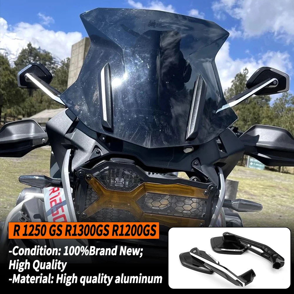 Motorcycle Rearview Side Rear View Mirrors For BMW R 1250 GS R1300GS R1200GS LC ADV Adventure S1000XR F900R/XR F850GS F750GS NEW