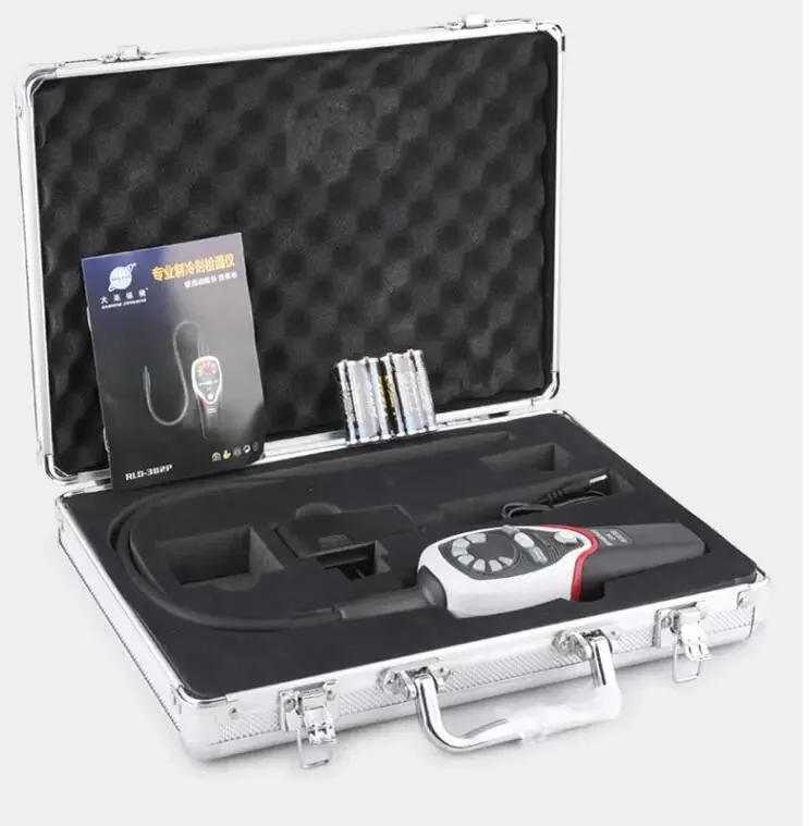 

BBГалогенный детектор утечек хладагента, тестер RLD-382P, детектор утечек охлаждающей системы R410A R134A R407C R404A R22