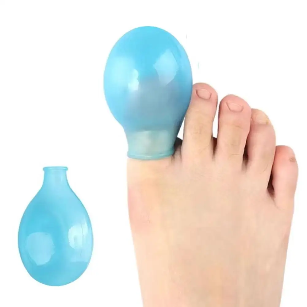 Waterproof Toe protective cover Sleeve Bunion Pads Cushion Big Toe Guards Silicone Toe Covers For Protection Of Ingrown Toe V9K6