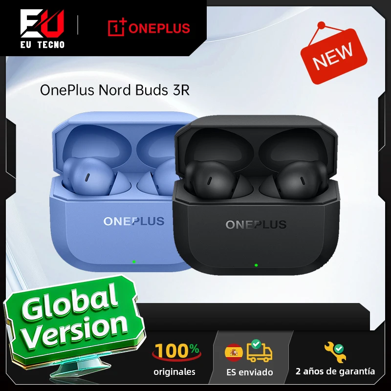 Auricolari OnePlus Nord Buds 3R, driver dinamici da 12,4 mm, Bluetooth® 5.4, Google Fast Pair