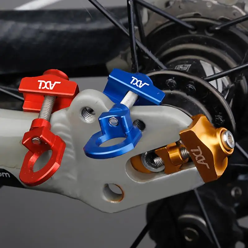 1Pcs Bicycle Chain Tensioner Folding Fixed Gear Single Speed Bike Chain Tension Adjuster Bike Chain Adjuster Bicycle Accessories