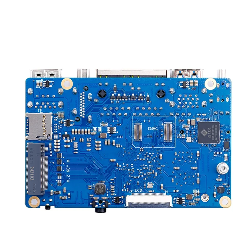 T35C لـ Orange Pi RV2 مجلس التنمية + بالوعة الحرارة RISC-V 2TOPS AI CPU Wifi BT5.0 M2 PCIE SSD كمبيوتر صغير يدعم Ubuntu OS 2GB #2