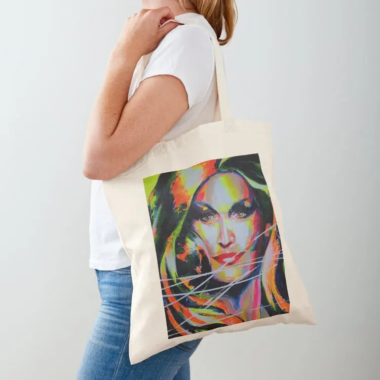 

Dalida Art painting Tote Bag Shopper bag bags luxury women tote bag canvas shopping trolley