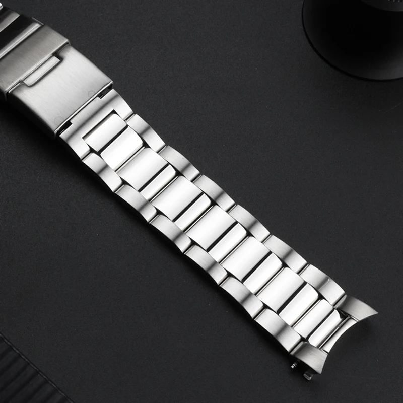 22mm High Quality Stainless Steel Watchband for Longines Conquest HydroConquest L3.841 Series Men\'s Watch Accessories