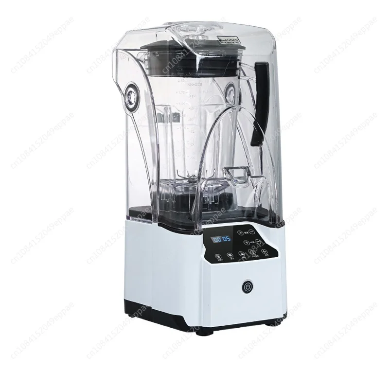 2.2L Silent Smoothie Machine With Cover Ice Smoothie Machine 2000W Ice Blender Heavy Duty