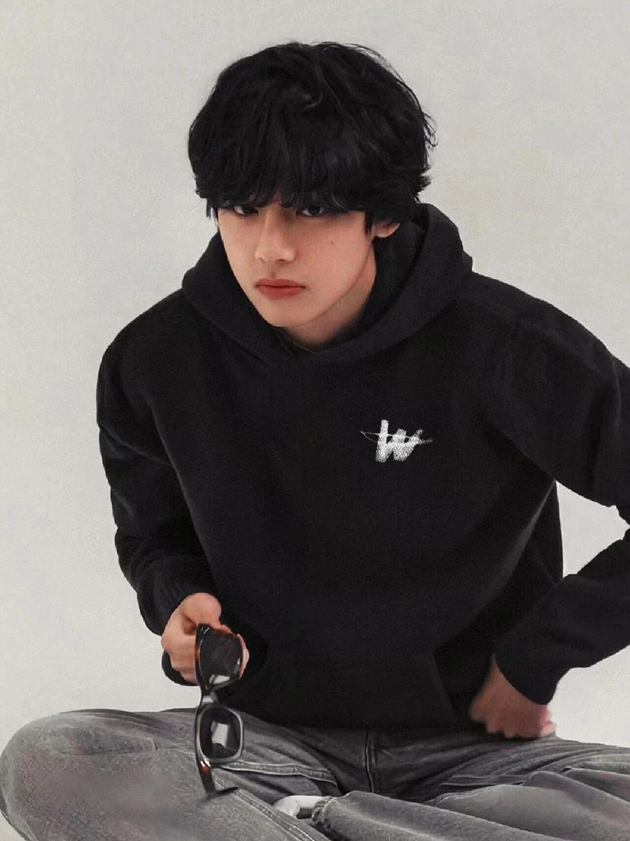 

2025 New American Sle Fce Lined Hoodie Men's Winter Casual Loose Fit Sweatirt Couple Matching Hooded Jaet