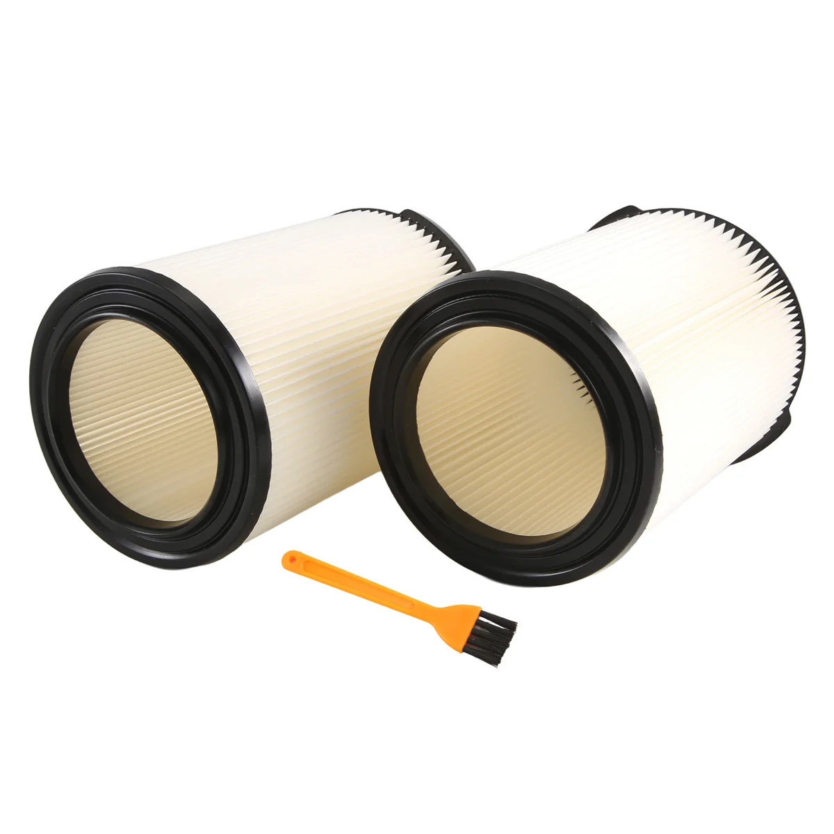 Filtro de repuesto para aspiradora Ridgid VF4000, 5-20 galones y más grande, 2 paquetes