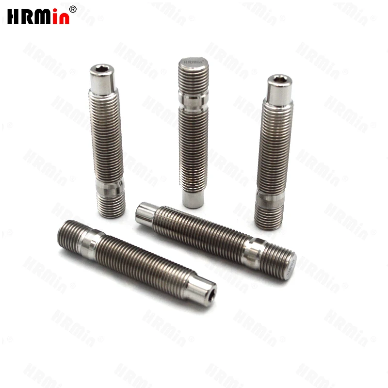 

HRMin10.9 grade Gr.5 titanium wheel stud titanium bolt titanium screw M12*1.25*75mm for BRZ racing car