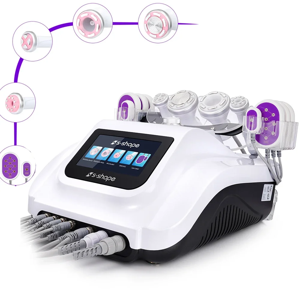 Cavitation Machine 2023 Newst S Shape Caitation 2.0 Slimming Machine Skin Tight Weight Loss Laser Machine