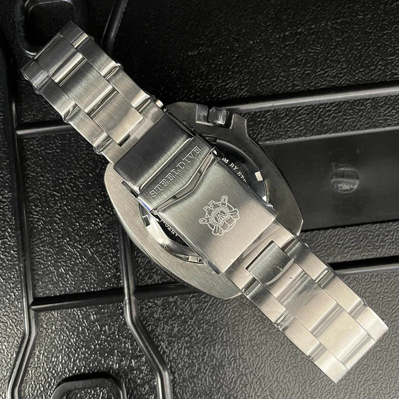 STEELDIVE Men Diverนาฬิกาเต่าอัตโนมัตินาฬิกานาฬิกาข้อมือ 20ATMกันน้ําC3 Luminous Sapphire NH35 เซรามิคBezel