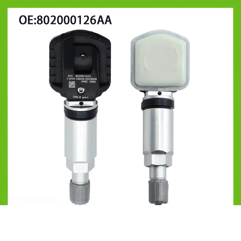 

802000126AA 1/4pcs TPMS Tire Pressure Monitor Sensor for Chery Tiggo 8plus Kunpeng