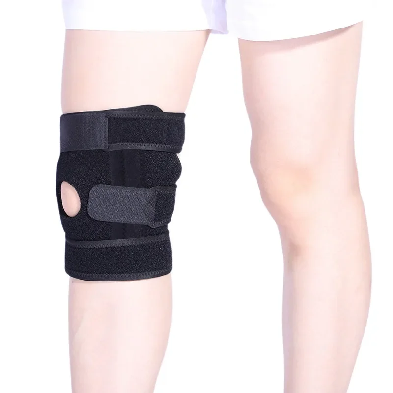 1Pcs Adjustable Sports Knee Brace Wrap Orthopedic Knee Protective Pads Safety Cushions Sport Kneepad Guard Meniscus Ligament