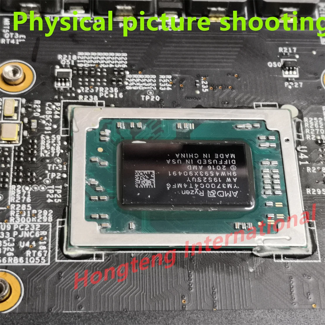 ms-16u61 VER 1.0  for MSI Alpha 15 A3DDK-004US laptop MOTHERBOARD with r7 cpu   TESED OK