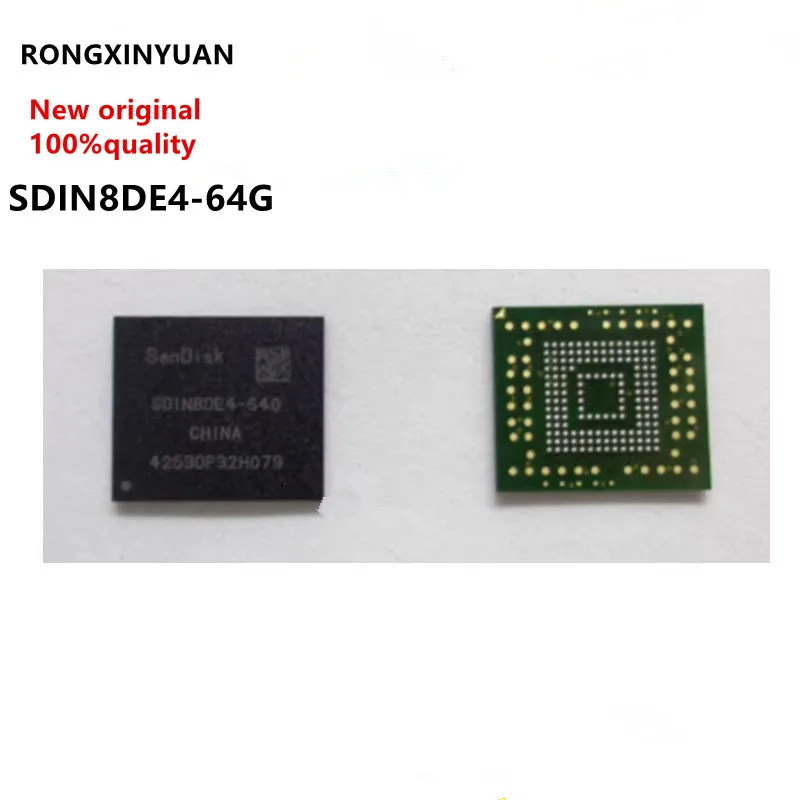 

New original SDIN8DE4-64G 64GB 4.5 BGA153 word library memory chip