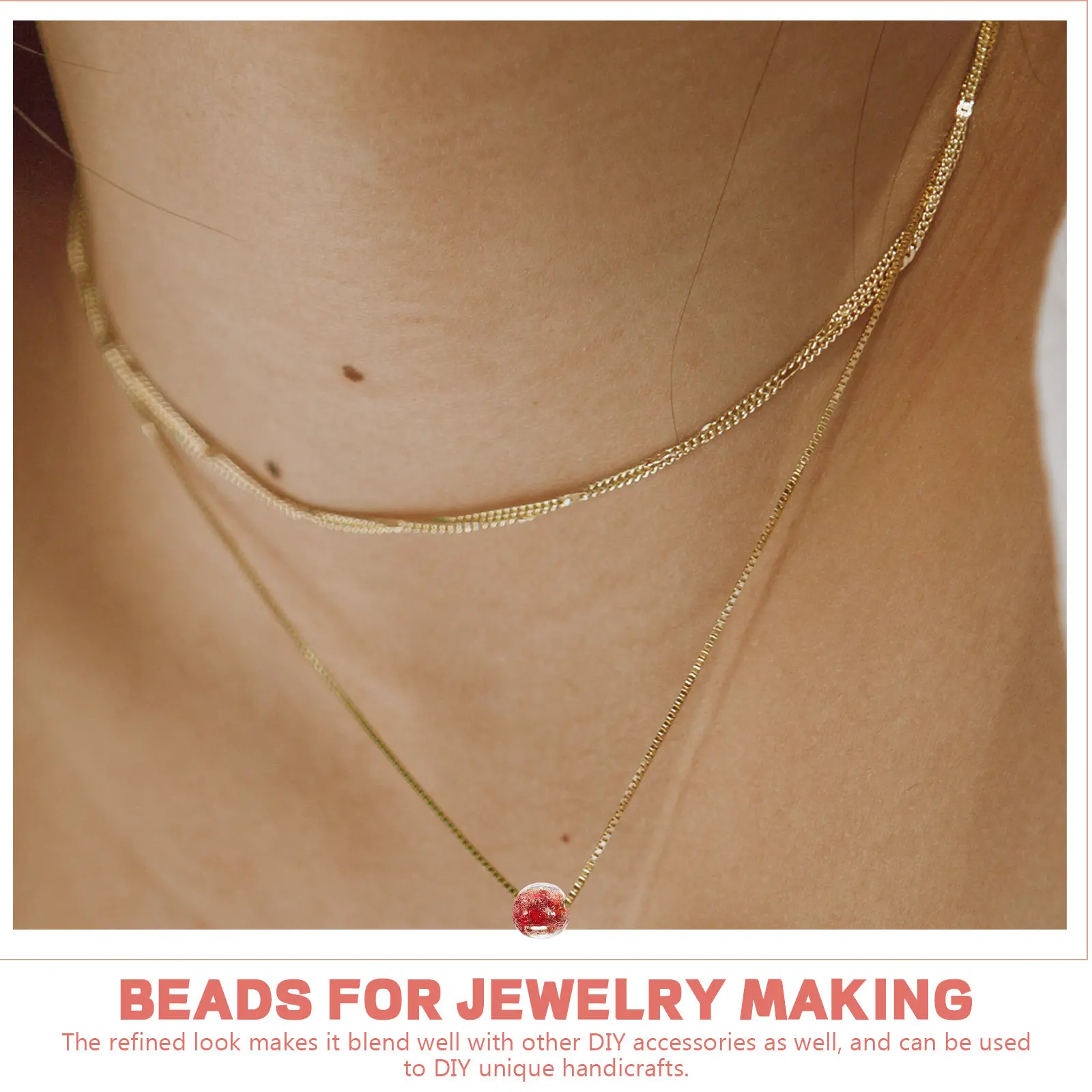 

60 шт. светящихся в темноте стеклянных бусин, маленькие круглые бусины-разделители для изготовления украшений, браслетов, декора из стеклянных бусин